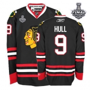 Bobby Hull Chicago Blackhawks Reebok Men's Authentic Third Stanley Cup Finals Jersey - Black