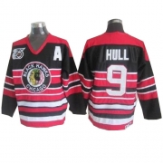 Bobby Hull Chicago Blackhawks CCM Men's Authentic Throwback 75TH Jersey - Red/Black