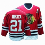 Stan Mikita Chicago Blackhawks CCM Men's Authentic Throwback Jersey - Red