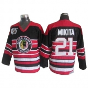 Stan Mikita Chicago Blackhawks CCM Men's Authentic Throwback 75TH Jersey - Red/Black