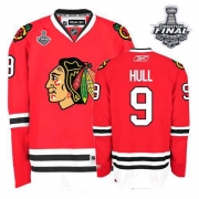 Bobby Hull Chicago Blackhawks Reebok Men's Authentic Home Stanley Cup Finals Jersey - Red