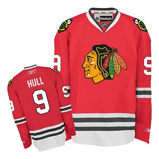 Bobby Hull Chicago Blackhawks Reebok Youth Premier Home Jersey - Red