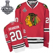 Brandon Saad Chicago Blackhawks Reebok Men's Authentic Home Stanley Cup Finals Jersey - Red