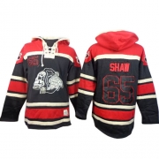 Andrew Shaw Chicago Blackhawks Old Time Hockey Men's Premier Sawyer Hooded Sweatshirt Jersey - Black