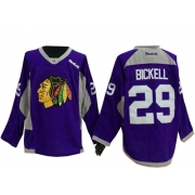 Bryan Bickell Chicago Blackhawks Reebok Men's Premier Hockey Fights Cancer Jersey - Purple