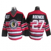 Jeremy Roenick Chicago Blackhawks CCM Men's Authentic Throwback 75TH Jersey - Red/Black