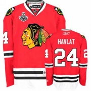 Martin Havlat Chicago Blackhawks Reebok Men's Authentic Home Stanley Cup Finals Jersey - Red