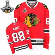 Patrick Kane Chicago Blackhawks Reebok Men's Authentic 2013 Stanley Cup Champions Jersey - Red