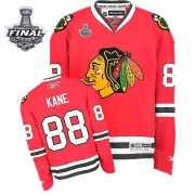 Patrick Kane Chicago Blackhawks Reebok Men's Authentic Home Stanley Cup Finals Jersey - Red