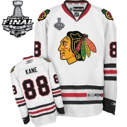 Patrick Kane Chicago Blackhawks Reebok Men's Authentic Away Stanley Cup Finals Jersey - White