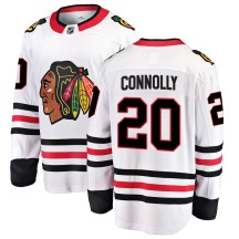Brett Connolly Chicago Blackhawks Fanatics Branded Men's Breakaway Away Jersey - White