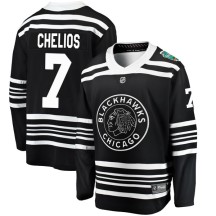 Chris Chelios Chicago Blackhawks Fanatics Branded Men's 2019 Winter Classic Breakaway Jersey - Black