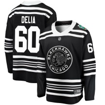 Collin Delia Chicago Blackhawks Fanatics Branded Men's 2019 Winter Classic Breakaway Jersey - Black