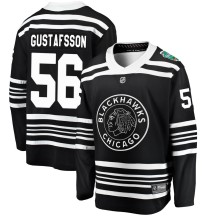 Erik Gustafsson Chicago Blackhawks Fanatics Branded Men's 2019 Winter Classic Breakaway Jersey - Black