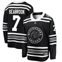 Brent Seabrook Chicago Blackhawks Fanatics Branded Men's 2019 Winter Classic Breakaway Jersey - Black