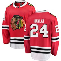 Martin Havlat Chicago Blackhawks Fanatics Branded Youth Breakaway Home Jersey - Red