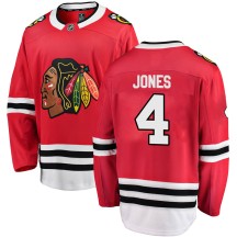 Seth Jones Chicago Blackhawks Fanatics Branded Youth Breakaway Home Jersey - Red