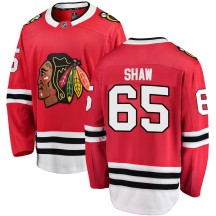 Andrew Shaw Chicago Blackhawks Fanatics Branded Youth Breakaway Home Jersey - Red