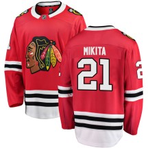 Stan Mikita Chicago Blackhawks Fanatics Branded Men's Breakaway Home Jersey - Red