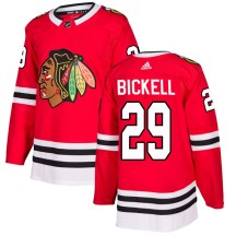 Bryan Bickell Chicago Blackhawks Adidas Men's Authentic Home Jersey - Red