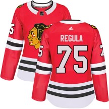 Alec Regula Chicago Blackhawks Adidas Women's Authentic Home Jersey - Red