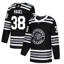 Brandon Hagel Chicago Blackhawks Adidas Youth Authentic 2019 Winter Classic Jersey - Black