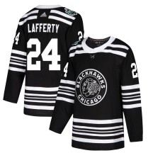Sam Lafferty Chicago Blackhawks Adidas Youth Authentic 2019 Winter Classic Jersey - Black