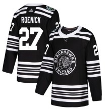 Jeremy Roenick Chicago Blackhawks Adidas Youth Authentic 2019 Winter Classic Jersey - Black