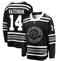 Boris Katchouk Chicago Blackhawks Fanatics Branded Youth 2019 Winter Classic Breakaway Jersey - Black