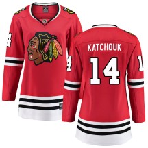 Boris Katchouk Chicago Blackhawks Fanatics Branded Women's Breakaway Home Jersey - Red