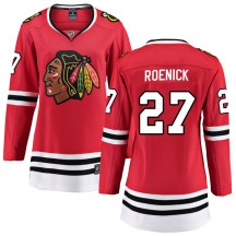 Jeremy Roenick Chicago Blackhawks Fanatics Branded Women's Breakaway Home Jersey - Red