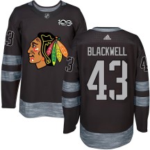 Colin Blackwell Chicago Blackhawks Youth Authentic 1917-2017 100th Anniversary Jersey - Black