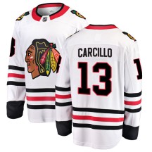 Daniel Carcillo Chicago Blackhawks Fanatics Branded Youth Breakaway Away Jersey - White