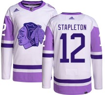 Pat Stapleton Chicago Blackhawks Adidas Youth Authentic Hockey Fights Cancer Jersey -
