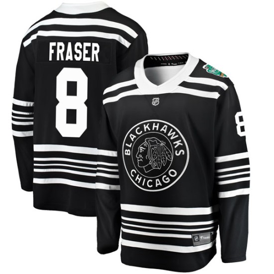 Curt Fraser Chicago Blackhawks Fanatics Branded Men's 2019 Winter Classic Breakaway Jersey - Black
