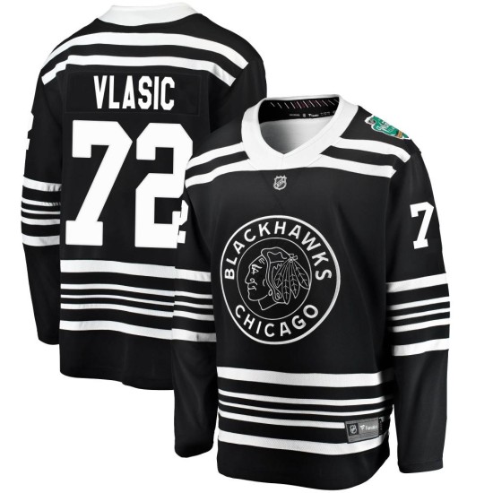 Alex Vlasic Chicago Blackhawks Fanatics Branded Men's 2019 Winter Classic Breakaway Jersey - Black