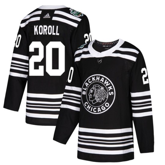 Cliff Koroll Chicago Blackhawks Adidas Youth Authentic 2019 Winter Classic Jersey - Black