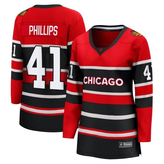 Isaak Phillips Chicago Blackhawks Fanatics Branded Women's Breakaway Special Edition 2.0 Jersey - Red