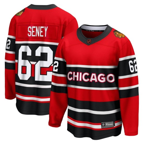 Brett Seney Chicago Blackhawks Fanatics Branded Youth Breakaway Special Edition 2.0 Jersey - Red