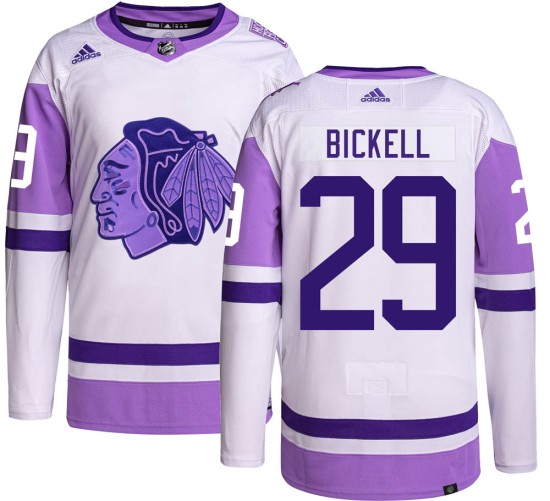 Bryan Bickell Chicago Blackhawks Adidas Youth Authentic Hockey Fights Cancer Jersey -